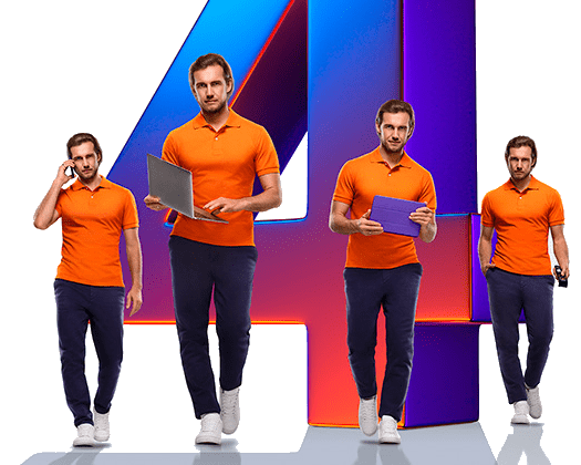 Великолепная четверка Ростелеком в посёлок Туристический Пансионат Клязьминское водохранилище (Московская область)